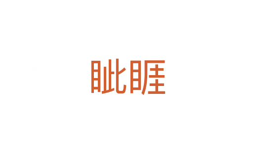 眦睚